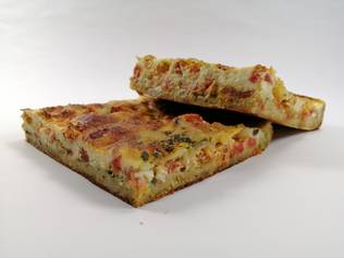 Tomaatti-mozzarellapiirakka L - SUOLAISET PALAT - 6385 - 1